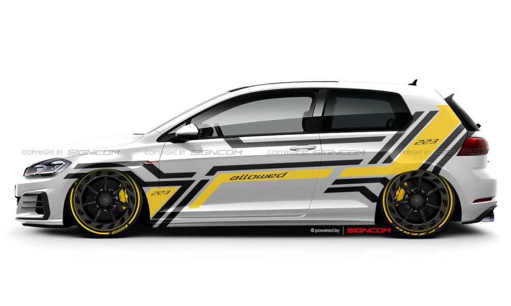 Art Performance Aufkleber Set 27 | Art Performance Car Graphic Kit 27