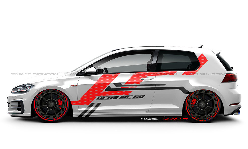 Art Performance Aufkleber Set 36 | Art Performance Car Graphic Kit 36