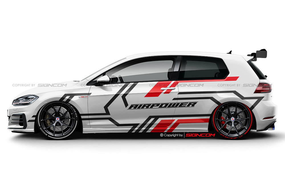 Art Performance Aufkleber Set 38 | Art Performance Car Graphic Kit 38