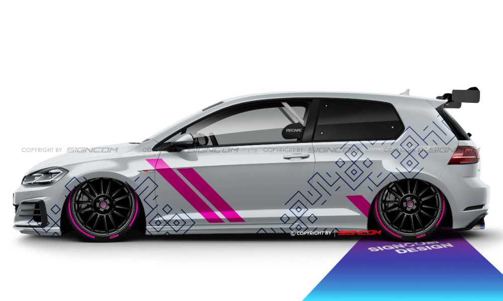 Art Performance Aufkleber Set 50 | Art Performance Car Graphic Kit 50 - Fifty