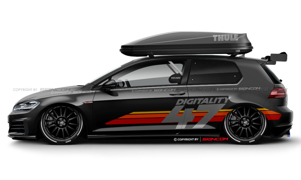 Art Performance Aufkleber Set 53 | Art Performance Car Graphic Kit 53 - Fifty Three