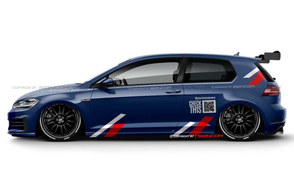 Art Performance Aufkleber Set 59 | Art Performance Car Graphic Kit 59 - Fifty Nine
