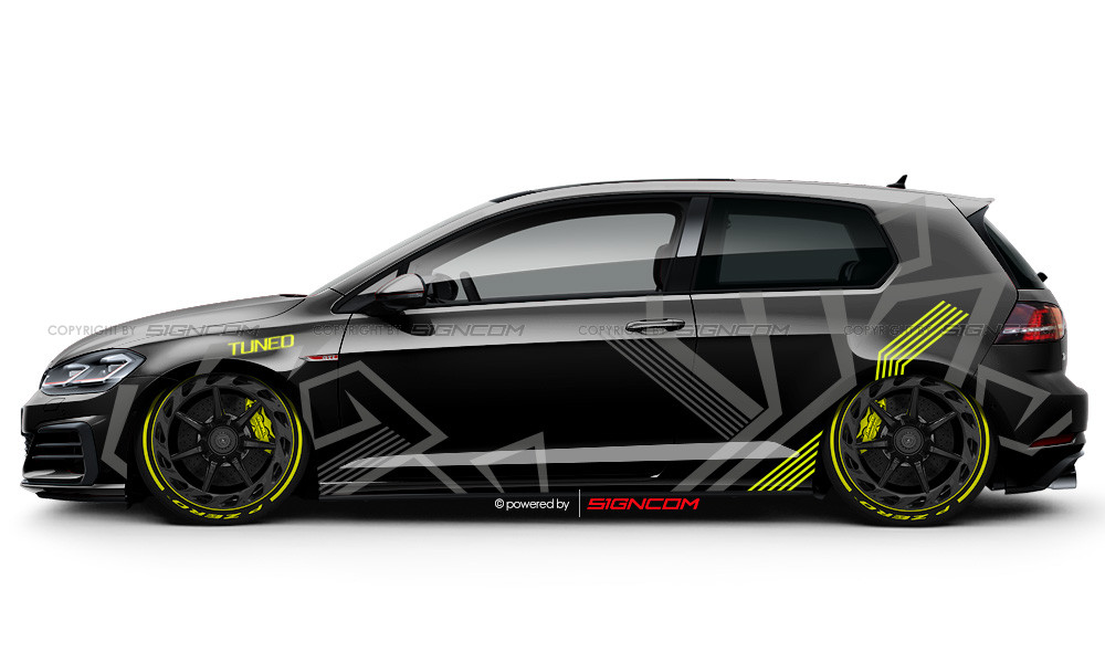 Art Performance Aufkleber Set 06 / Art Performance Car Graphic Kit 06 - Zero Six