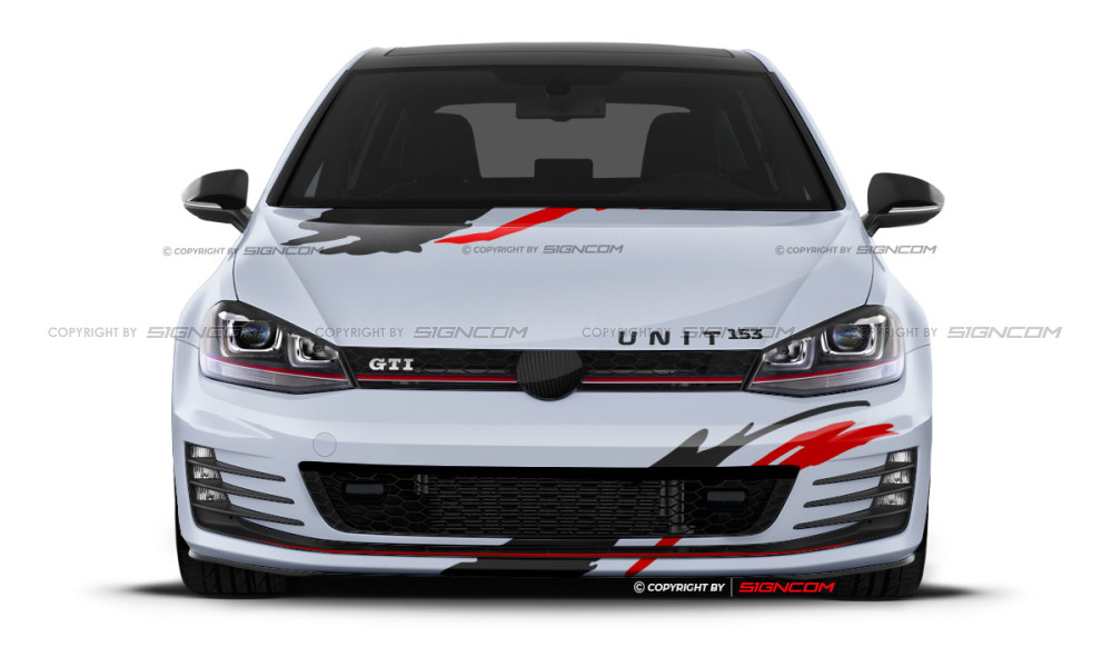Auto Racing Aufkleber Set 37 | Racing Car Graphic Kit 37 - Thirty Seven