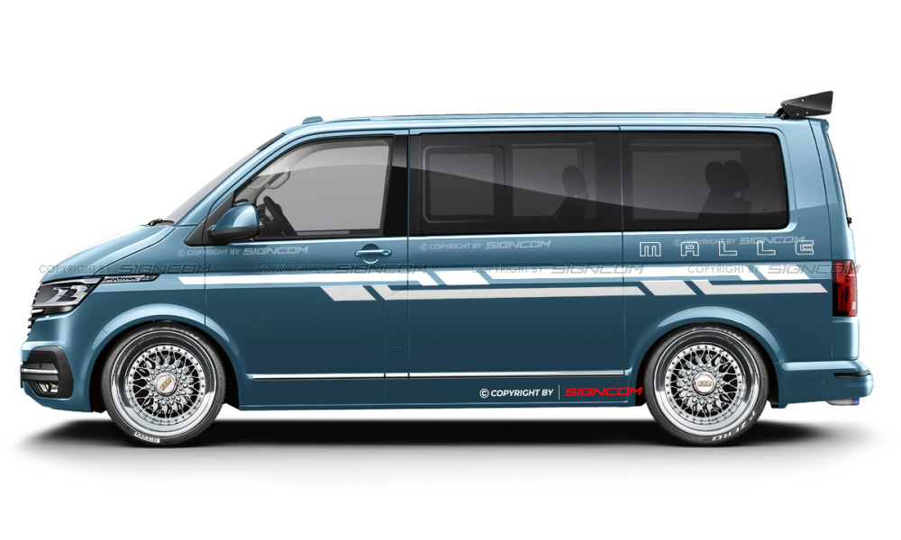 Bus Transporter Camping Design Set 02 | Bus Transporter Camping Graphic Kit 02- Zero Two