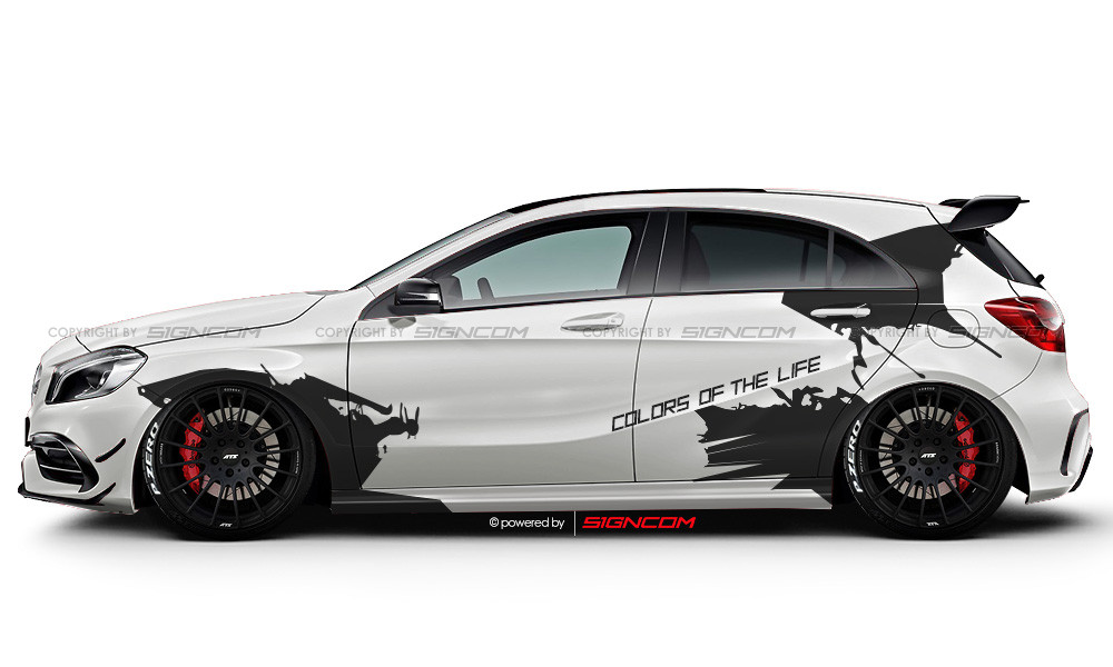 Colorite Aufkleber Set 03 | Colorite Car Graphic Kit 03