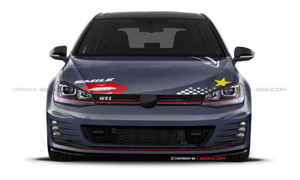 Pop Art Aufkleber Set 04 | Pop Art Car Graphic Kit 04