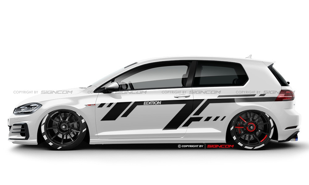 Race Art Aufkleber Set 27 | Racing Art Car Graphic Kit 27 - Twenty Seven
