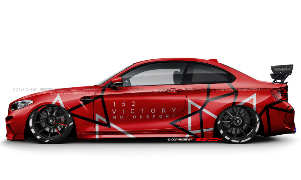 Race Art Aufkleber Set 36 | Racing Art Car Graphic Kit 36 - Thirty Six