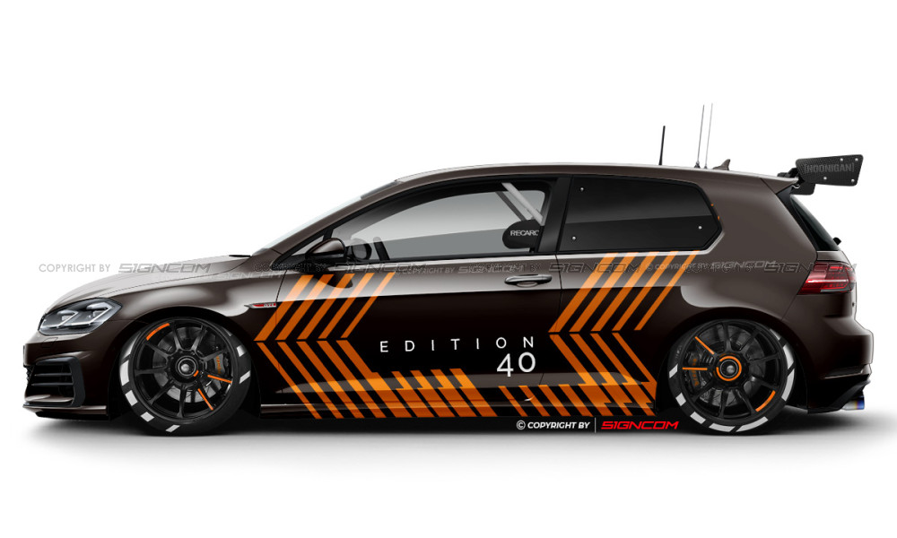 Race Art Aufkleber Set 42 | Racing Art Car Graphic Kit 42 - Fourty Two