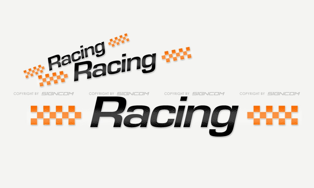Racing Schriftzug 01
