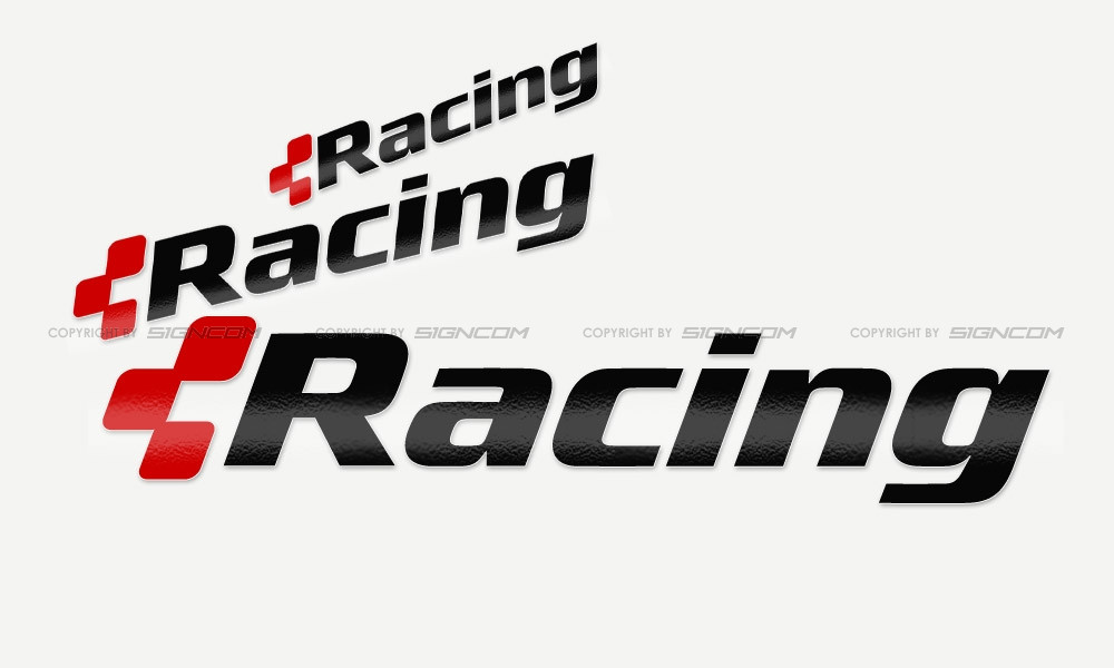 Racing Schriftzug 02