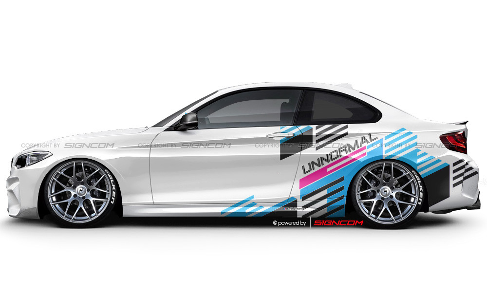 Techni Set 09 Autoaufkleber  | Techni Set 09 Car Graphic Kit