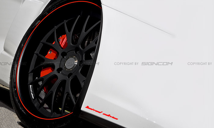 Seitenstreifen Aufkleber passend für Audi Quattro : : Auto &  Motorrad