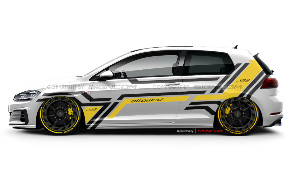Art Performance Aufkleber Set 27 | Art Performance Car Graphic Kit 27