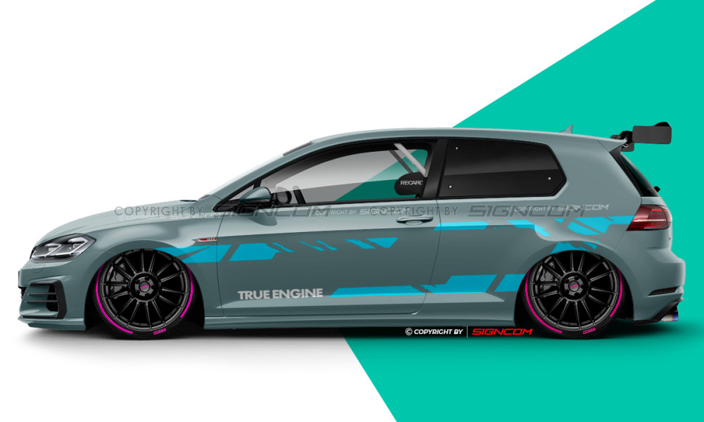 Art Performance Aufkleber Set 48 | Art Performance Car Graphic Kit 48 - Fourty Eight