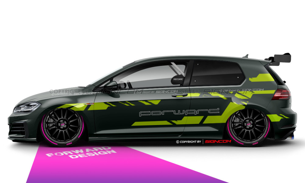 Art Performance Aufkleber Set 49 | Art Performance Car Graphic Kit 49 - Fourty Nine