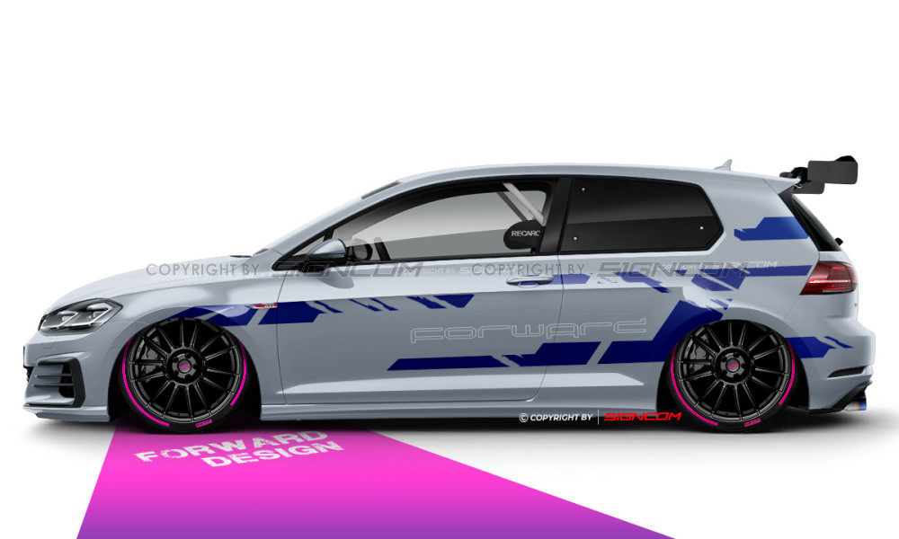 Art Performance Aufkleber Set 49 | Art Performance Car Graphic Kit 49 - Fourty Nine