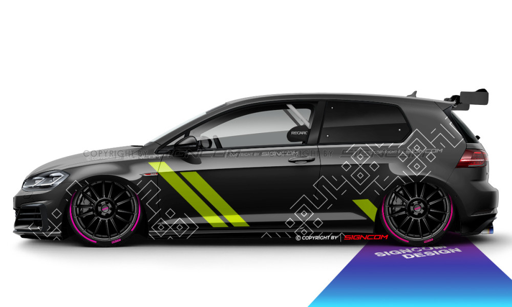 Art Performance Aufkleber Set 50 | Art Performance Car Graphic Kit 50 - Fifty