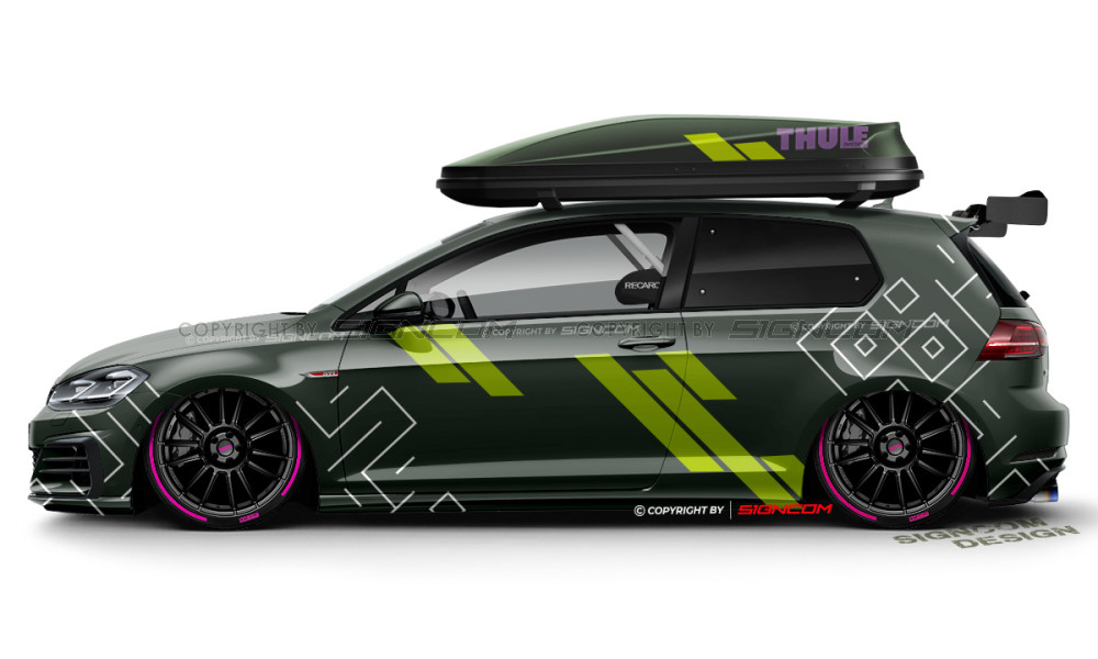 Art Performance Aufkleber Set 51 | Art Performance Car Graphic Kit 51 - Fifty One