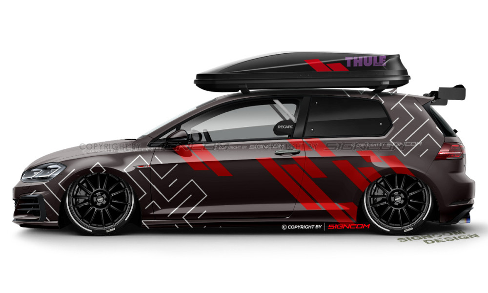 Art Performance Aufkleber Set 52 | Art Performance Car Graphic Kit 52 - Fifty Two