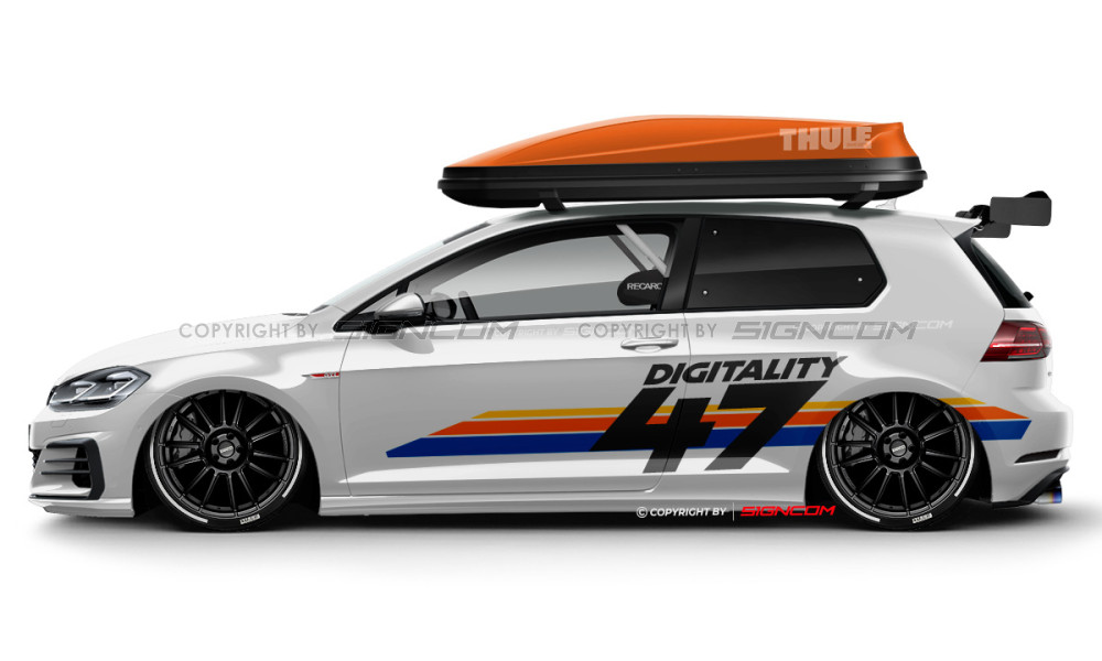 Art Performance Aufkleber Set 53 | Art Performance Car Graphic Kit 53 - Fifty Three