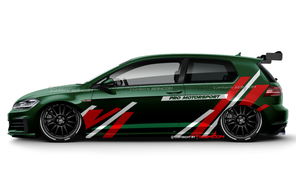 Art Performance Aufkleber Set 58 | Art Performance Car Graphic Kit 58 - Fifty Eight