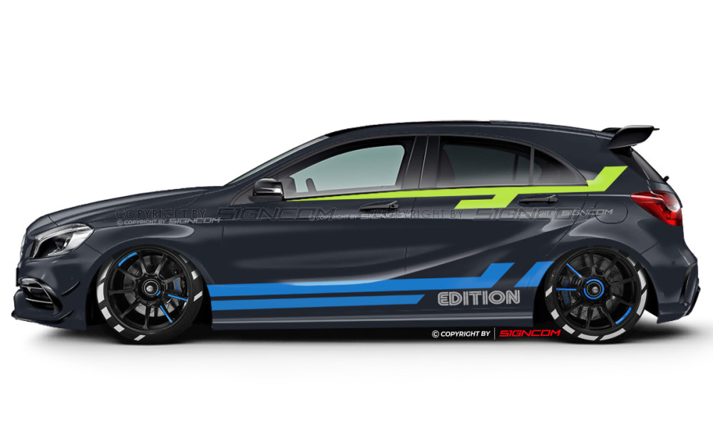 Art Performance Aufkleber Set 68 | Art Performance Car Graphic Kit 68 - Sixty Eight