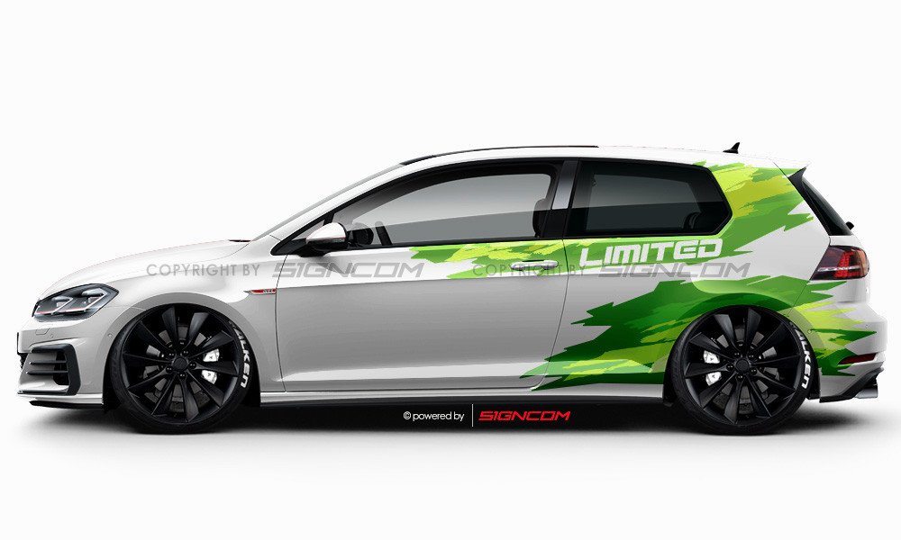Art Performance Aufkleber Set 05 / Art Performance Car Graphic Kit 05 - Zero Five