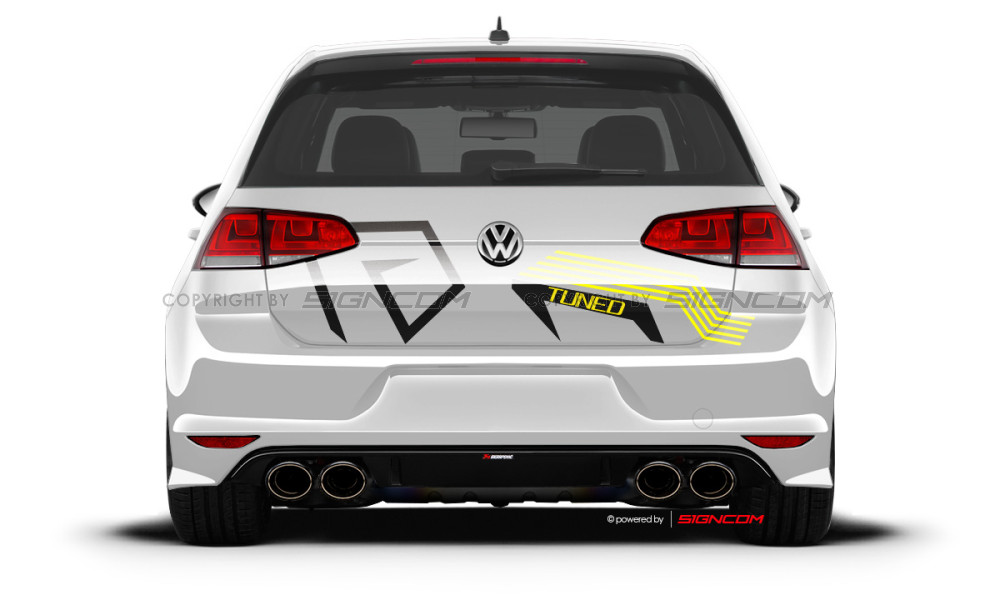 Art Performance Aufkleber Set 06 / Art Performance Car Graphic Kit 06 - Zero Six