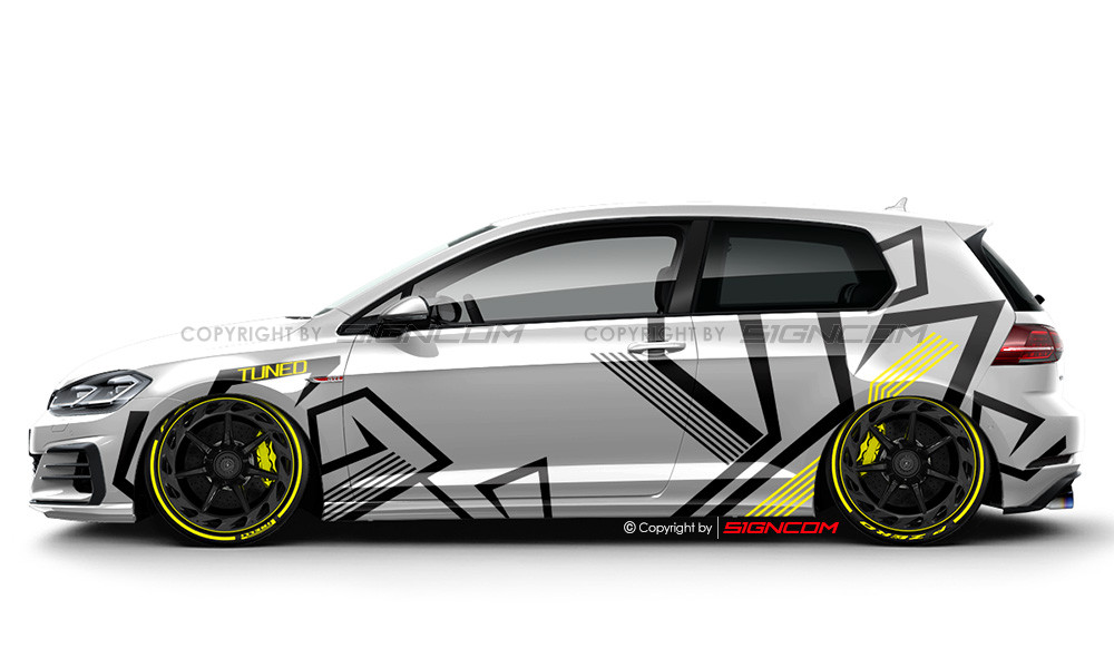Art Performance Aufkleber Set 06 / Art Performance Car Graphic Kit 06 - Zero Six