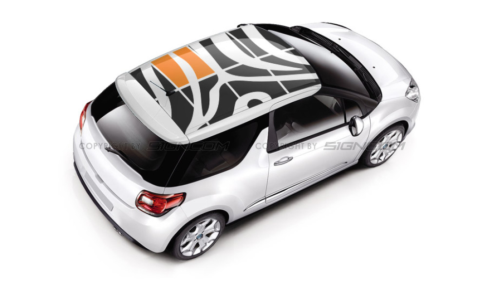 Auto Dachaufkleber 11