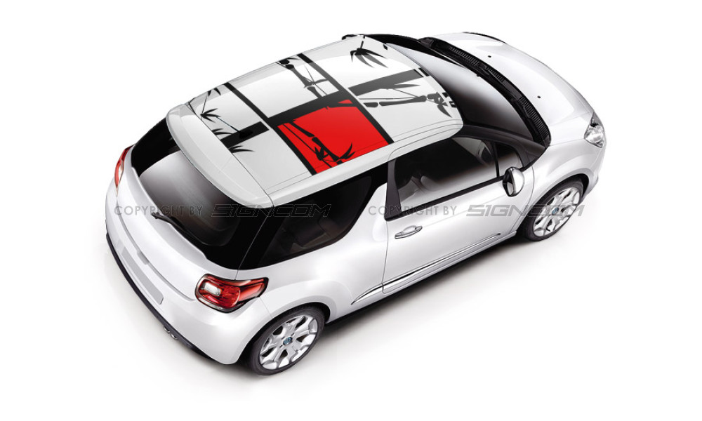 Auto Dachaufkleber 15