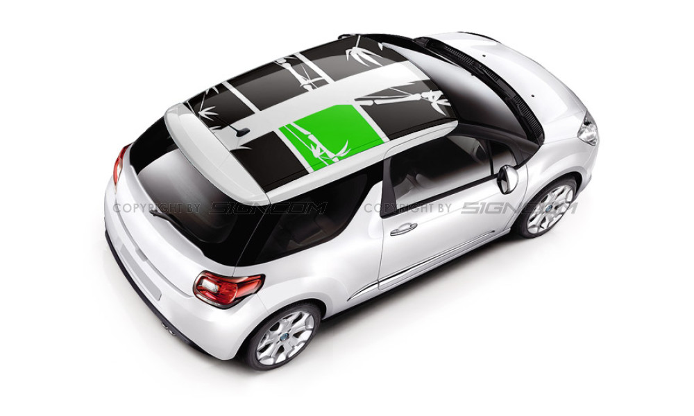 Auto Dachaufkleber 16