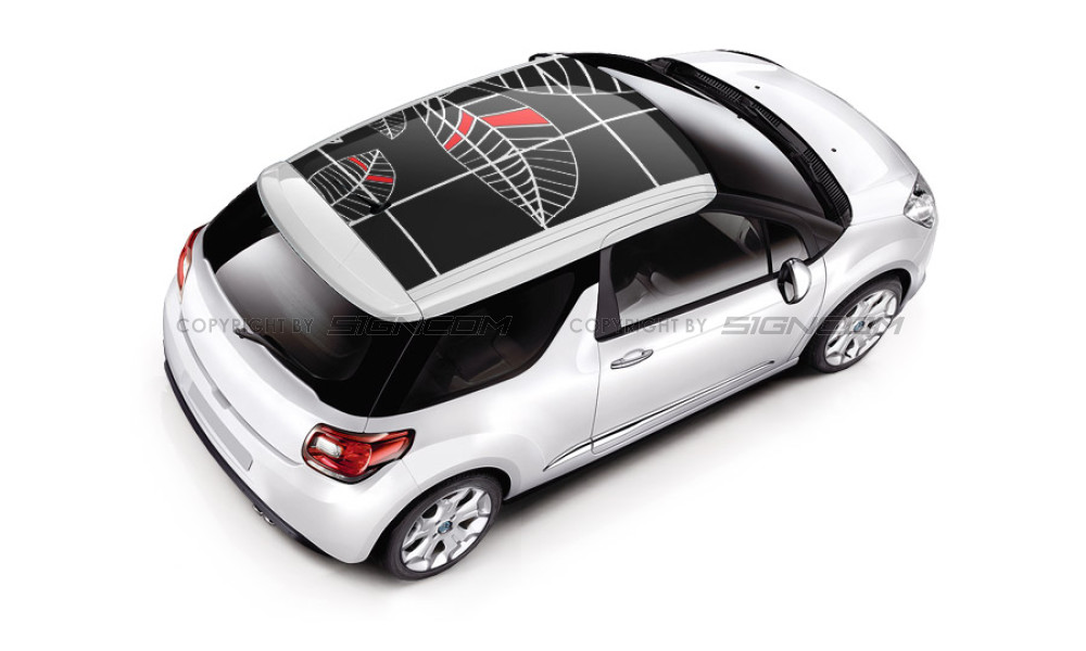 Auto Dachaufkleber 18