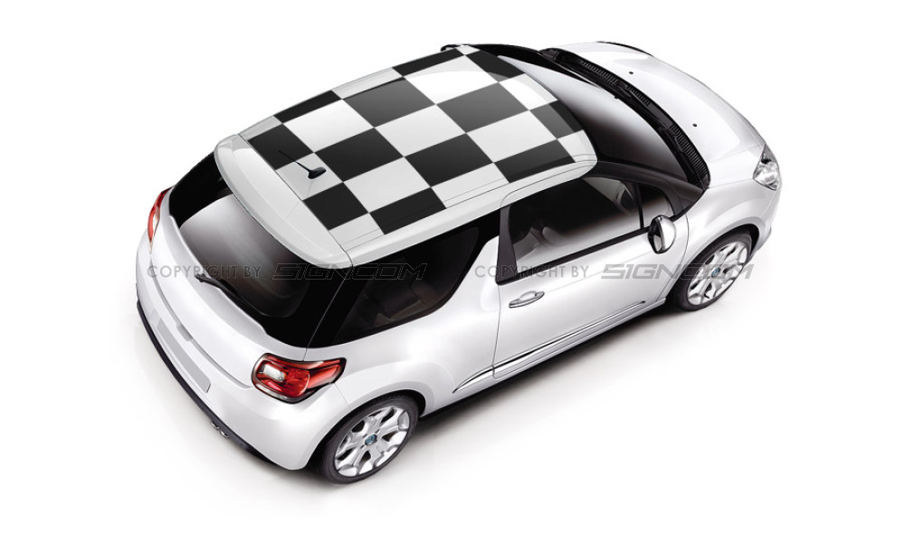 Auto Dachaufkleber 3