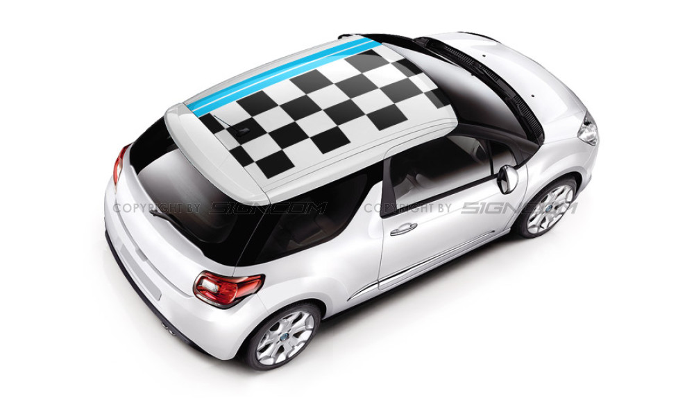 Auto Dachaufkleber 5