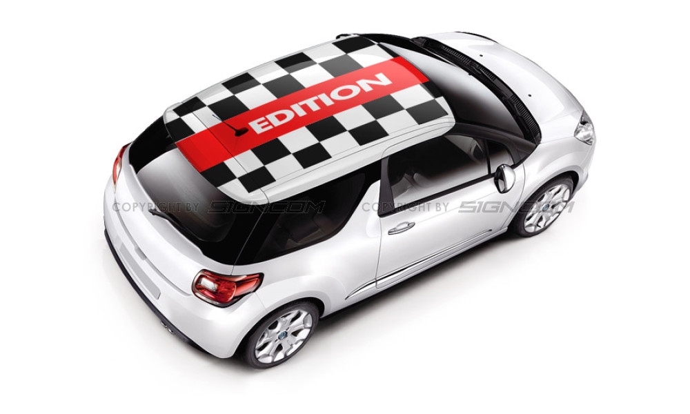 Auto Dachaufkleber 8