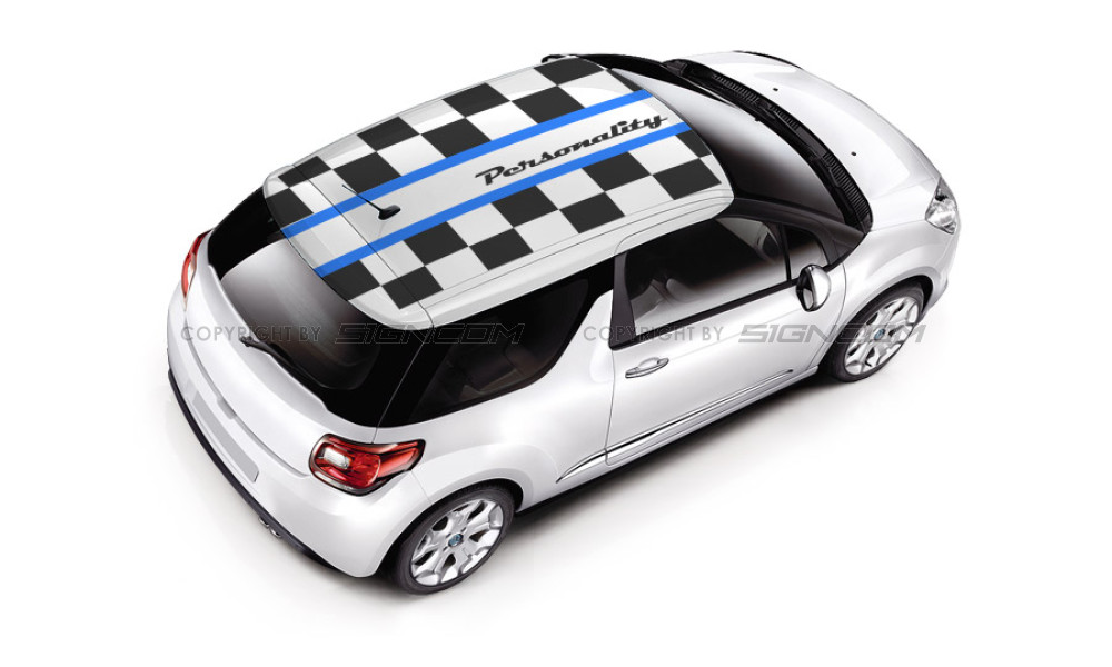 Auto Dachaufkleber 9