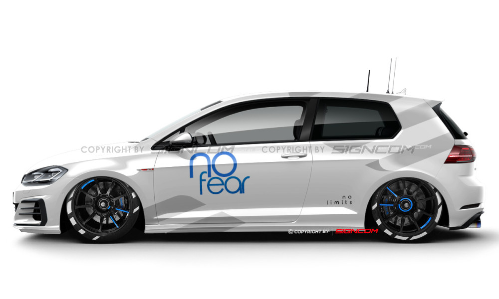 Auto Design Aufkleber Set 23 | Car Design Graphic Kit 23