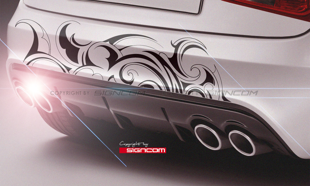 Auto Heckaufkleber 1