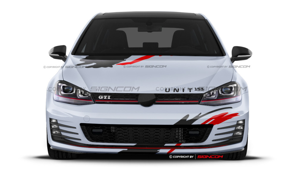 Auto Racing Aufkleber Set 37 | Racing Car Graphic Kit 37 - Thirty Seven