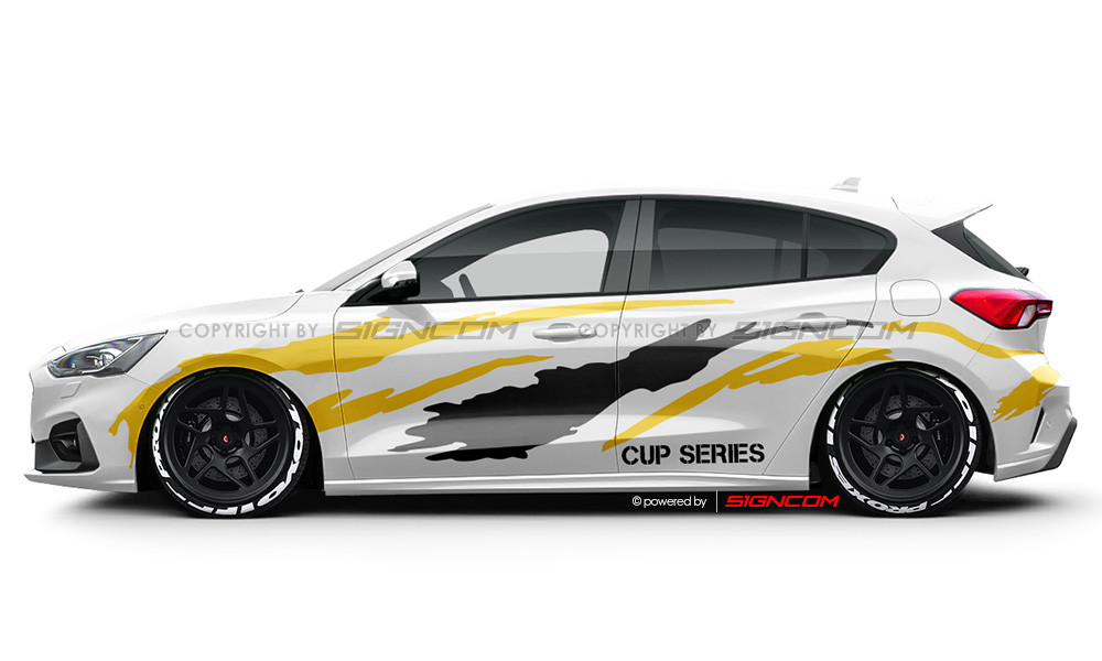 Auto Racing Aufkleber Set 11 | Racing Car Graphic Kit 11