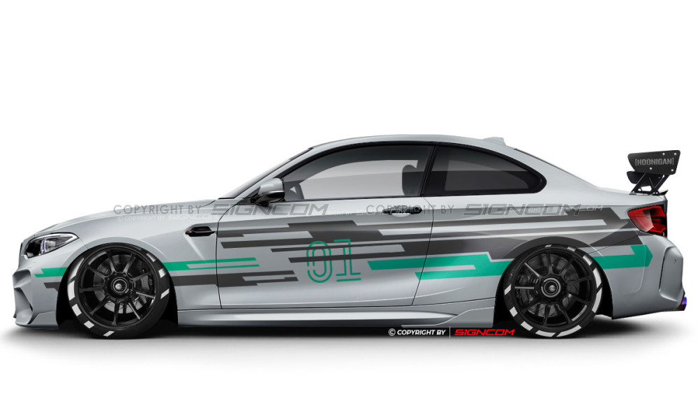 Auto Racing Aufkleber Set 31 | Racing Car Graphic Kit 31 - Thirty one