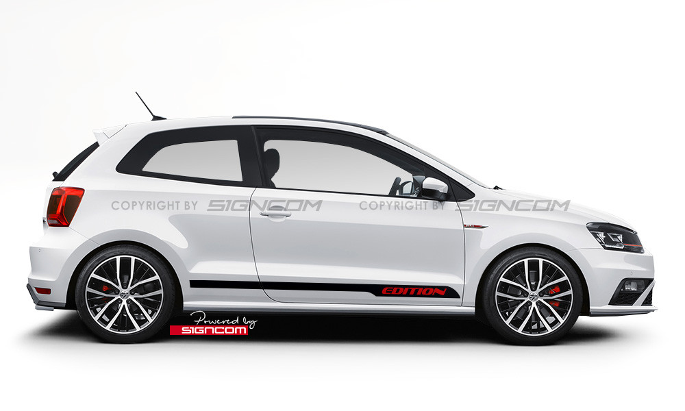 Autoaufkleber Seitenstreifen Set 01