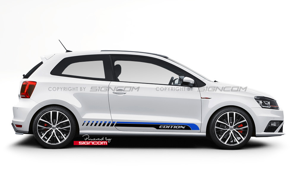 Autoaufkleber Seitenstreifen Set 06