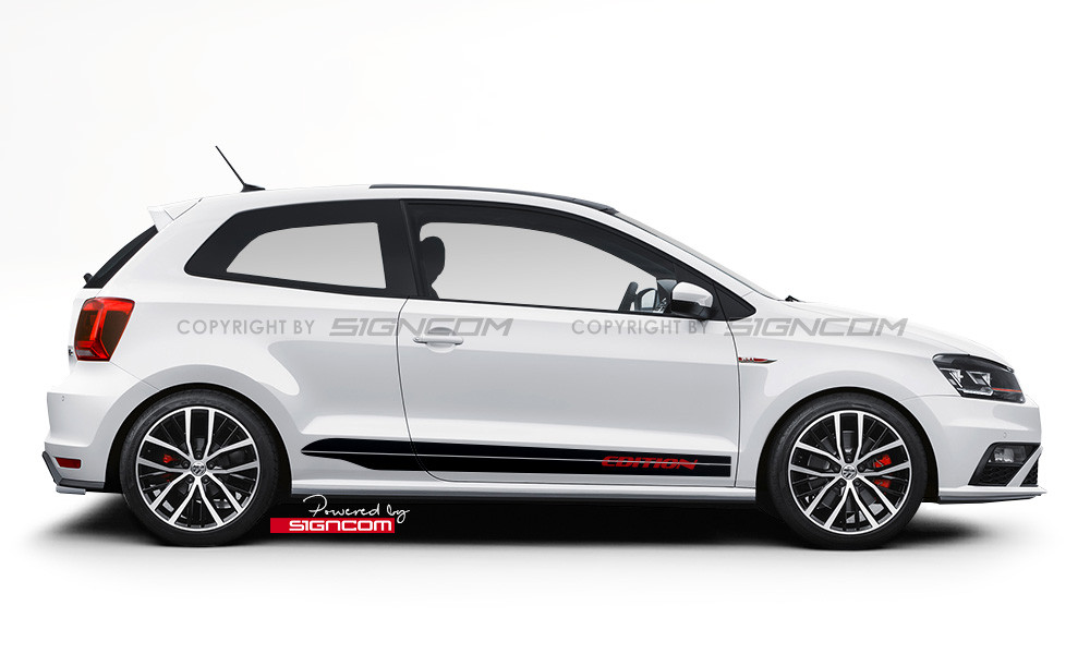 Autoaufkleber Seitenstreifen Set 09