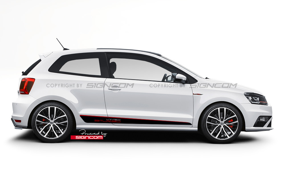 Autoaufkleber Seitenstreifen Set 17