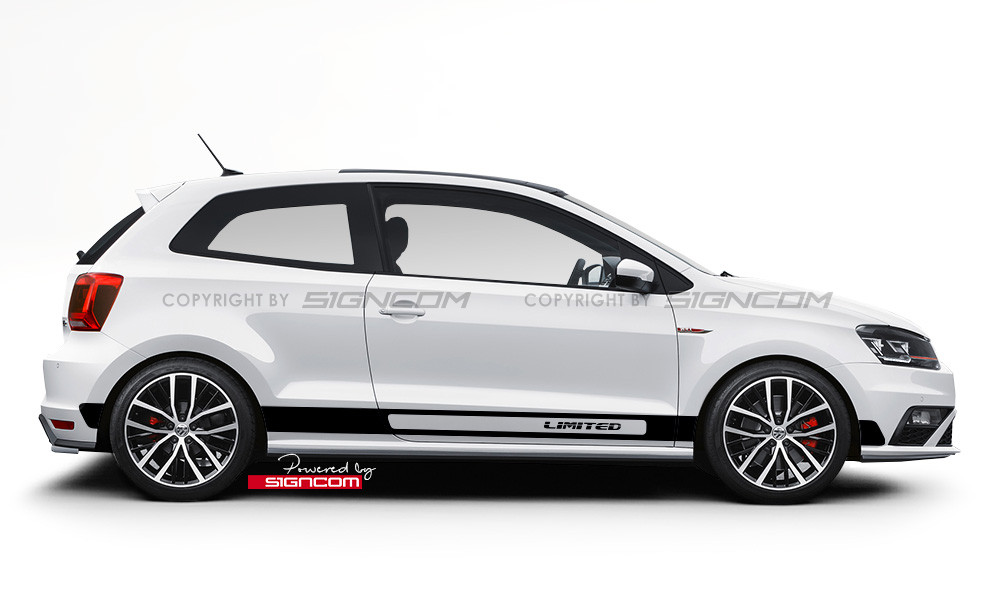 Autoaufkleber Seitenstreifen Set 23