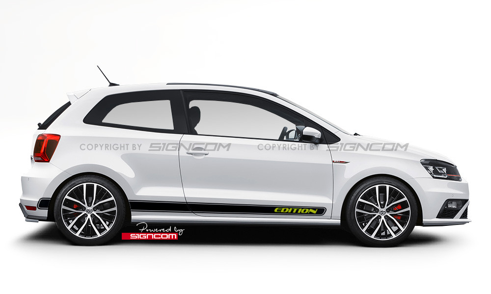 Autoaufkleber Seitenstreifen Set 25